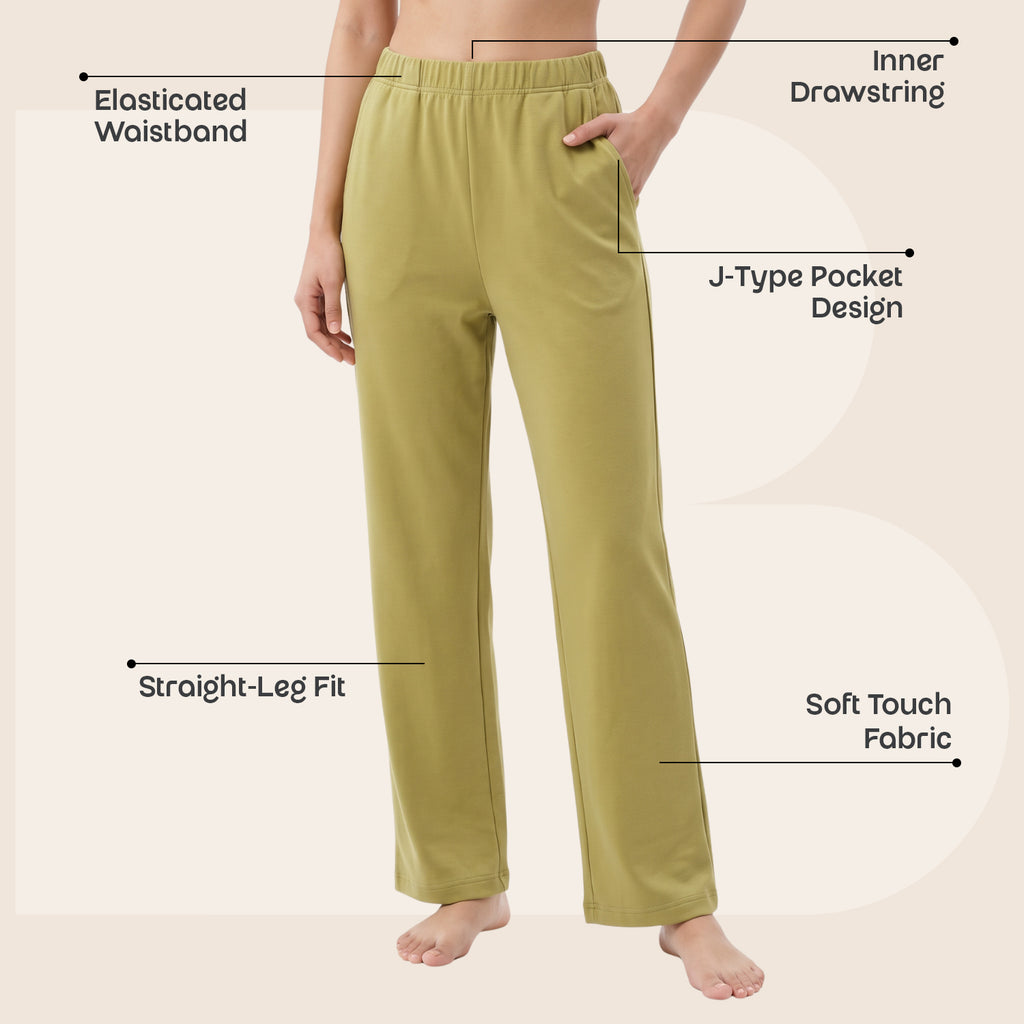CAVYND Women's Winter Lounge Set – Olive Stone